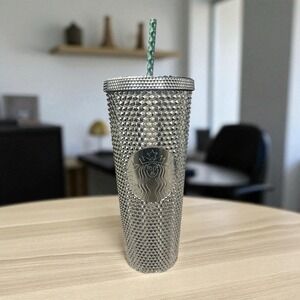 Starbucks Silver Studdied Disney Venti 24 oz